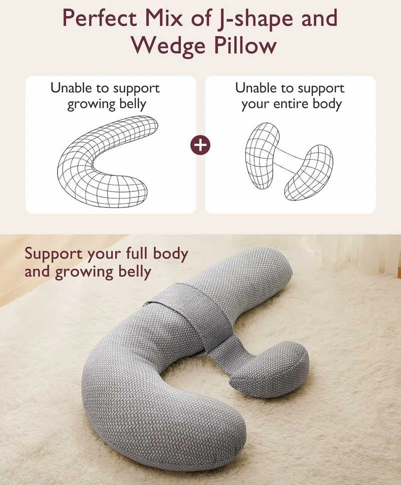 MOMCOZY NĖŠČIOSIOS PAGALVĖ SU VĖSINANČIU AUDINIU, F FORMOS