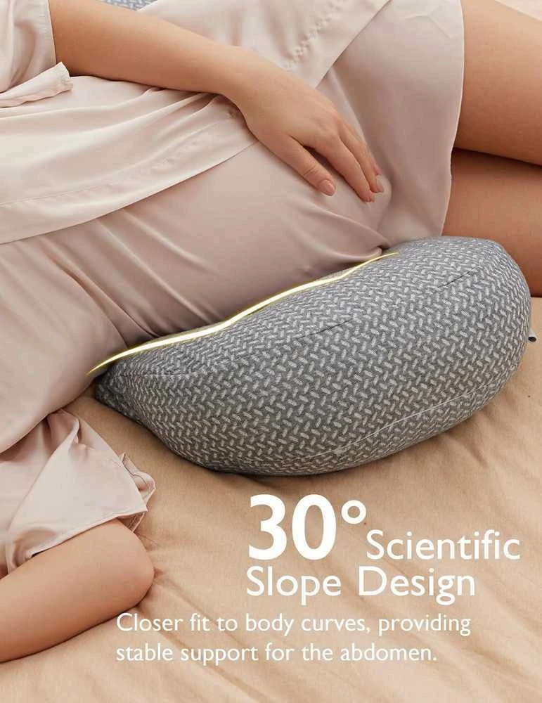 MOMCOZY NĖŠČIOSIOS PAGALVĖ, W FORMOS, Pilkas