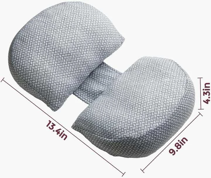 MOMCOZY NĖŠČIOSIOS PAGALVĖ, W FORMOS, Pilkas