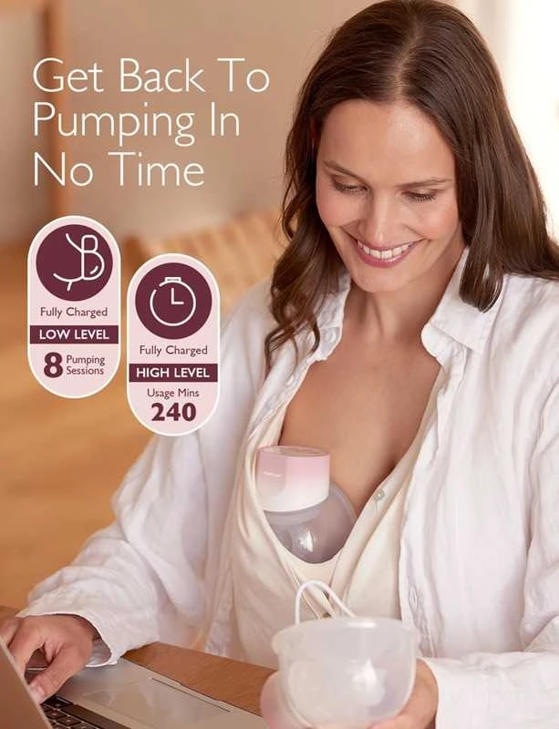 MOMCOZY NEŠIOJAMAS BELAIDIS PIENTRAUKIS S12 PRO, ROŽINIS