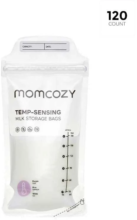 MOMCOZY PIENO LAIKYMO MAIŠELIAI, 120 VNT.