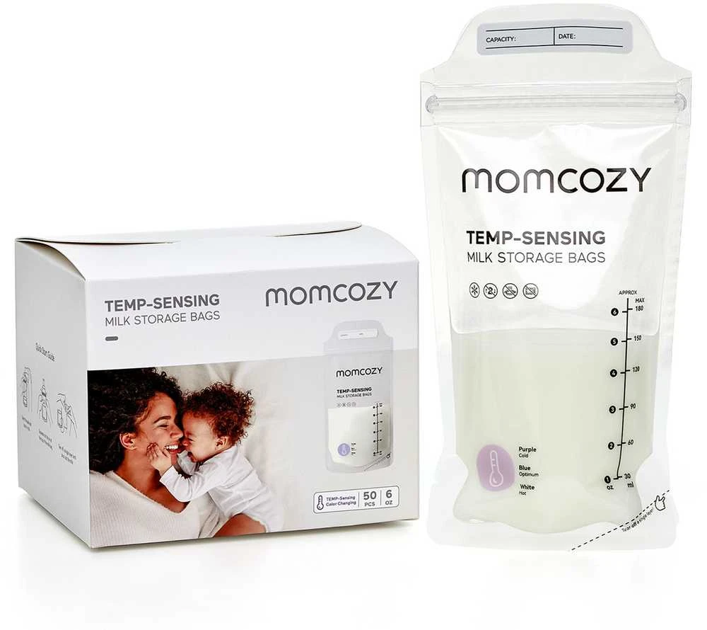 Pieno laikymo maišeliai Momcozy, 50 vnt.