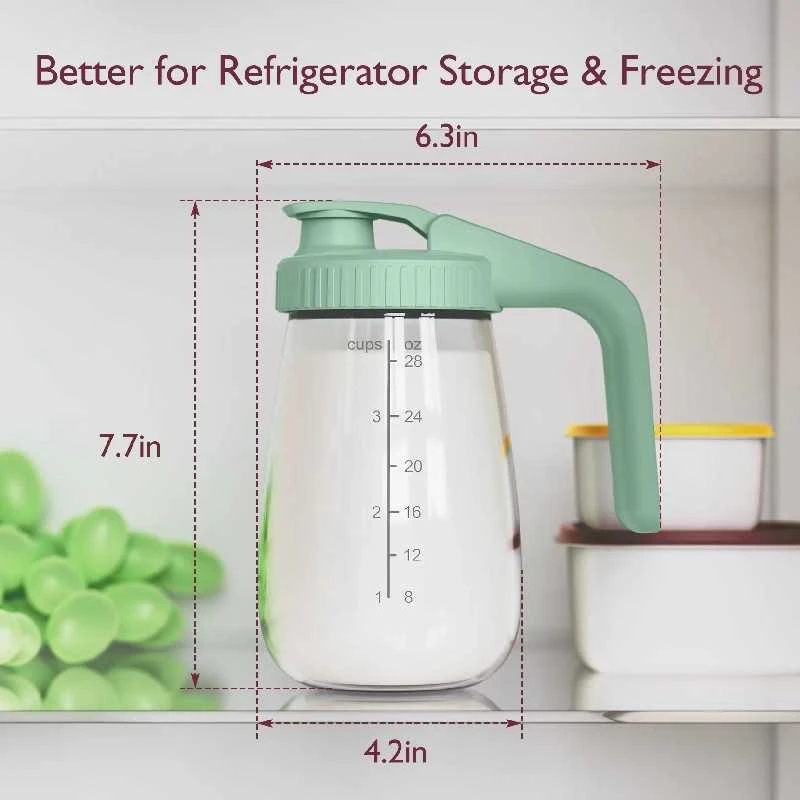 MOMCOZY PIENO SAUGOJIMO TALPA, 950 ML, ŽALIA