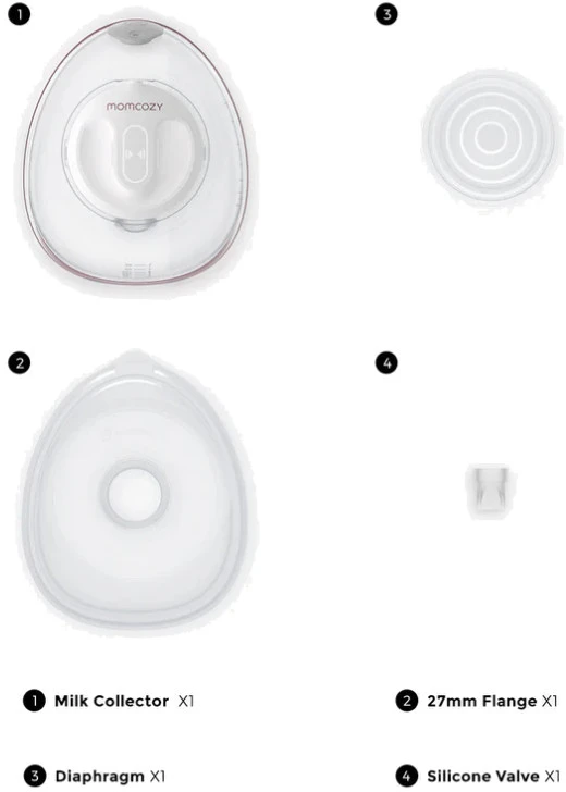 MOMCOZY PIENO SURINKIMO TALPOS RINKINYS V1/V2 PIENTRAUKIUI SU 27 MM GAUBTU