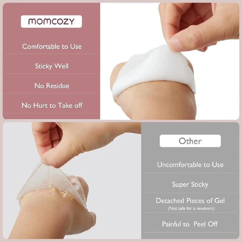 Momcozy hidrogeliniai spenelių įklotai su raminančiu lanolinu 6vnt.