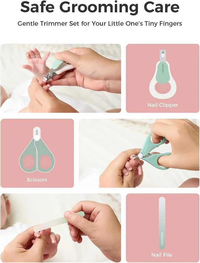 MOMCOZY RINKINYS KŪDIKIŲ PRIEŽIŪRAI, 10 PRIEDŲ