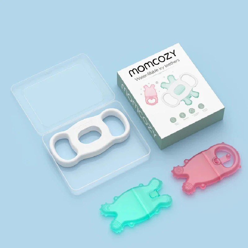 MOMCOZY VANDENIU UŽPILDOMAS ŠALDANTIS KŪDIKIO KRAMTUKAS Rožinis/Žalias