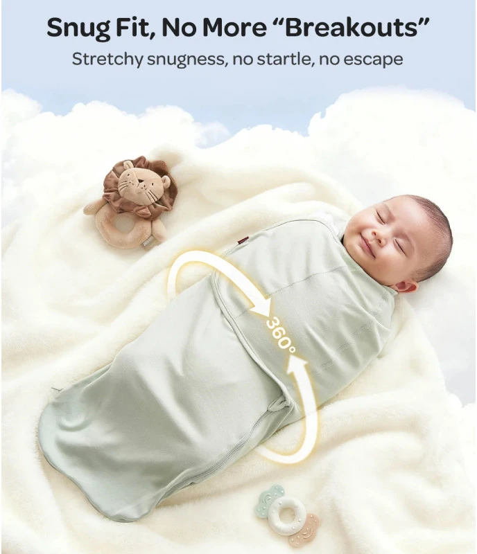 MOMCOZY VYSTYMO KOKONAS KŪDIKIUI, 0–3 MĖN., SERENITY