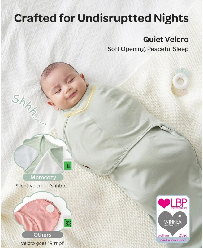 MOMCOZY VYSTYMO KOKONAS KŪDIKIUI, 0–3 MĖN., SERENITY
