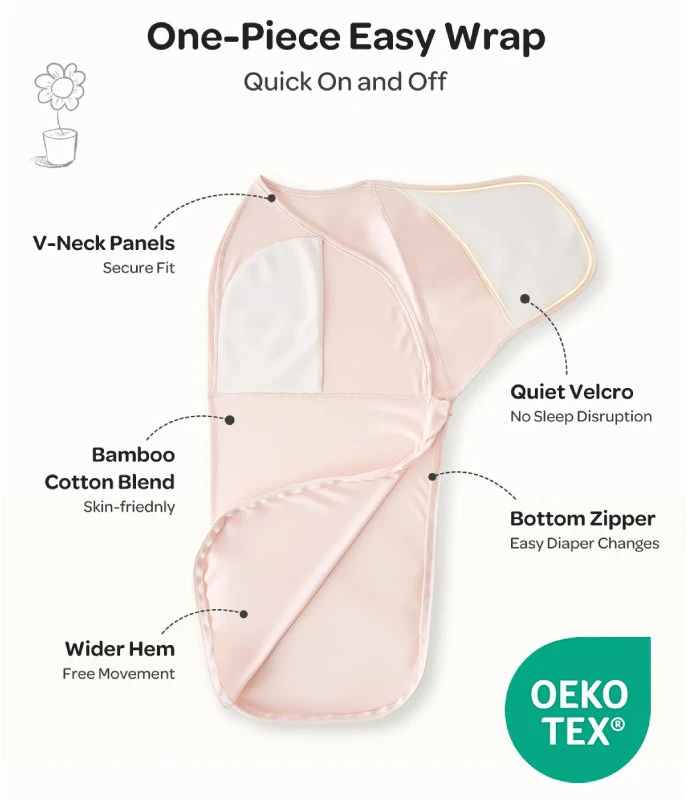 MOMCOZY VYSTYMO KOKONAS KŪDIKIUI, 0–3 MĖN., BLOOM