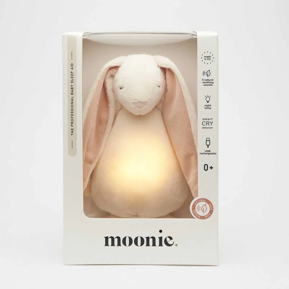 Moonie 2.0 migdukas Humming Bunny - Powder su garso įrašymo funkcija