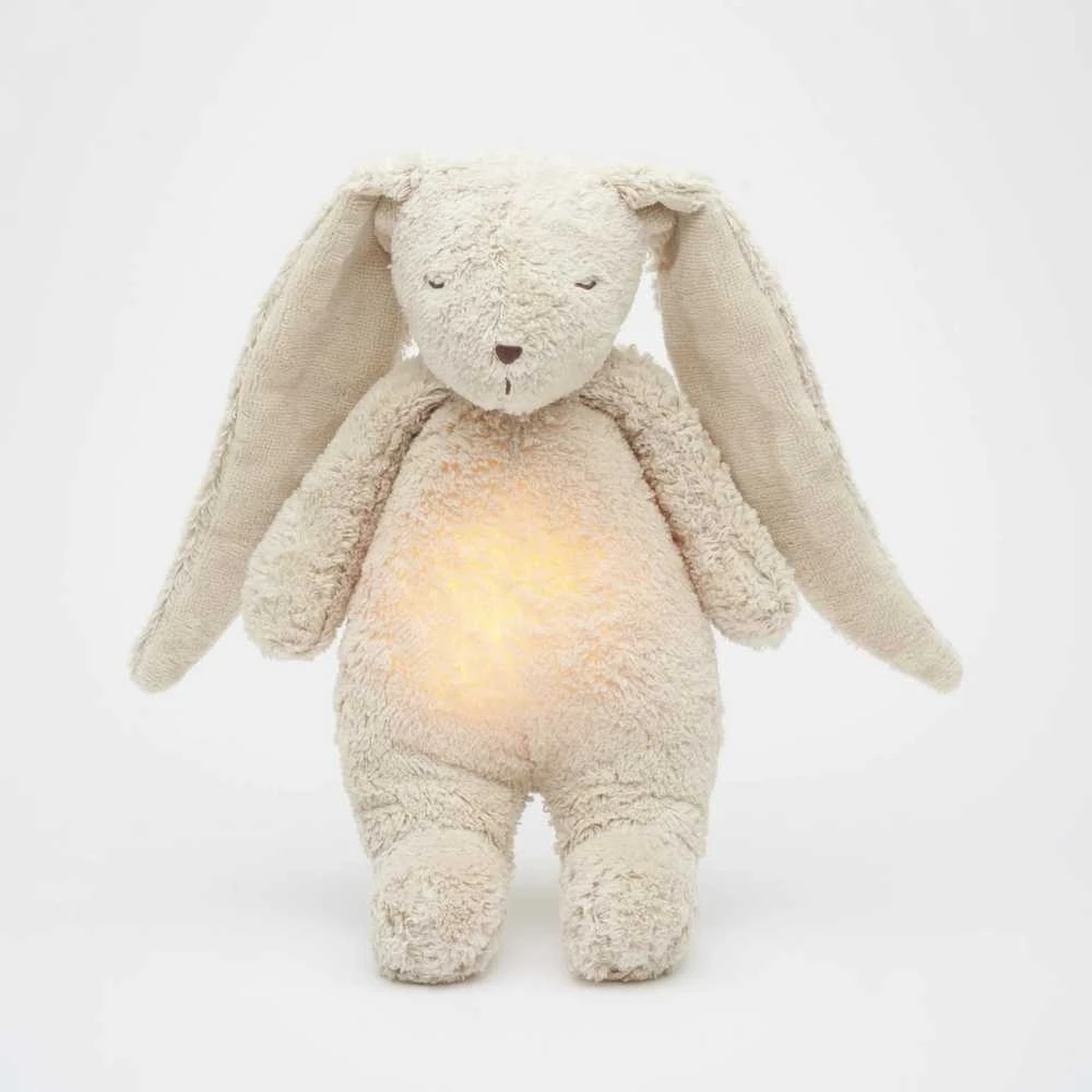 Moonie 2.0 migdukas Organic Humming Bunny - Sand su garso įrašymo funkcija