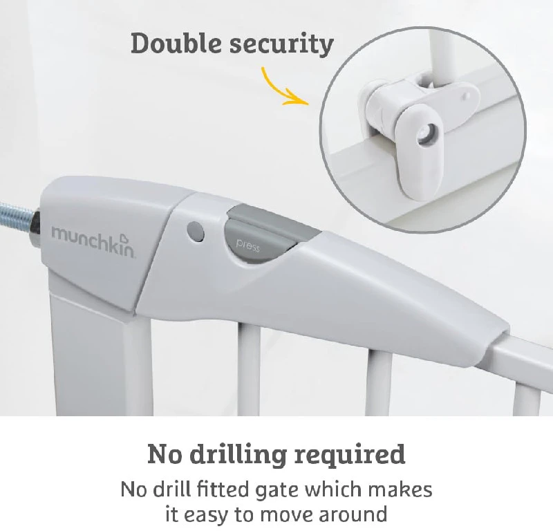 MUNCHKIN saugos varteliai Maxi- Secure Pressure Fit Gate 0-24m 011446
