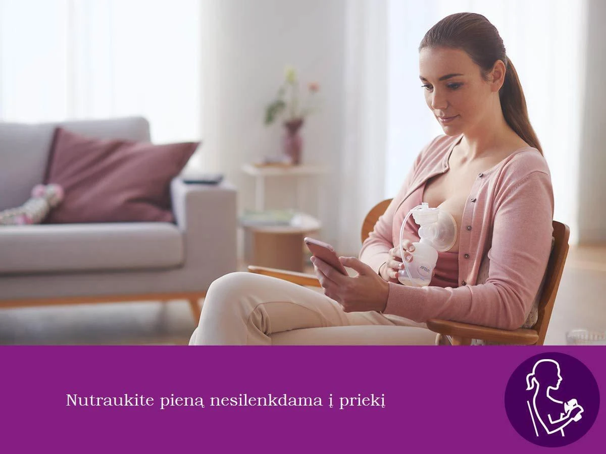 PHILIPS AVENT ELEKTRINIS PIENTRAUKIS SCF395