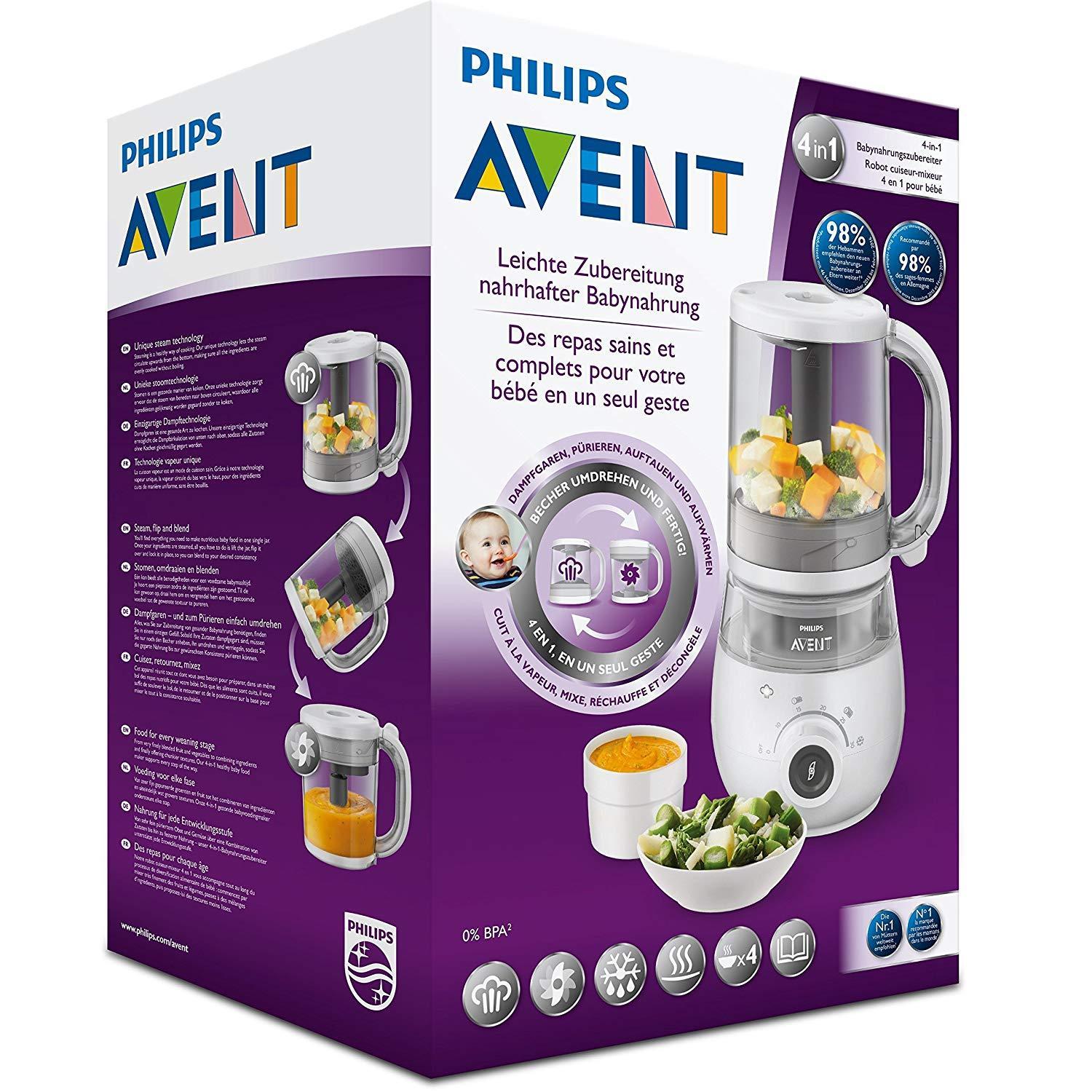 Garintuvas ir trintuvas Philips Avent SCF883/01, 400 W