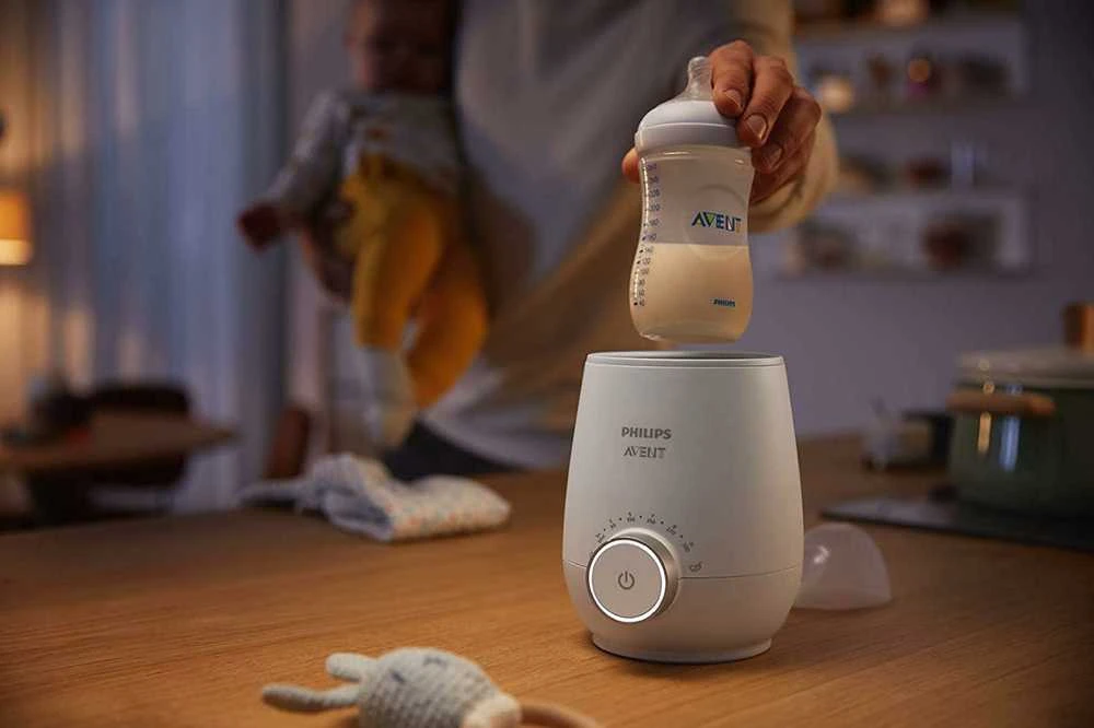 Philips Avent Premium Greitai veikiantis buteliukų šildytuvas SCF358/00