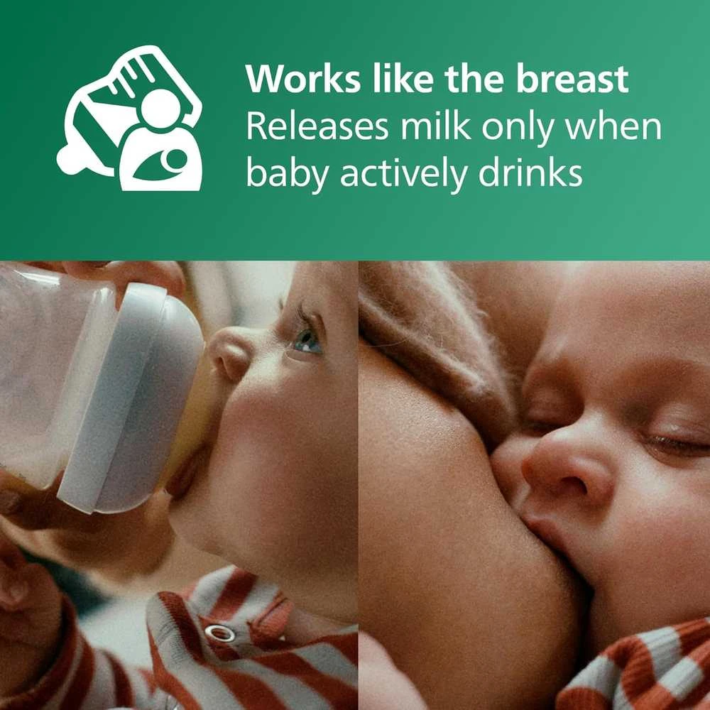 PHILIPS AVENT STIKLINIS BUTELIUKŲ RINKINYS NAUJAGIMIUI NATURAL RESPONSE SCD879/11