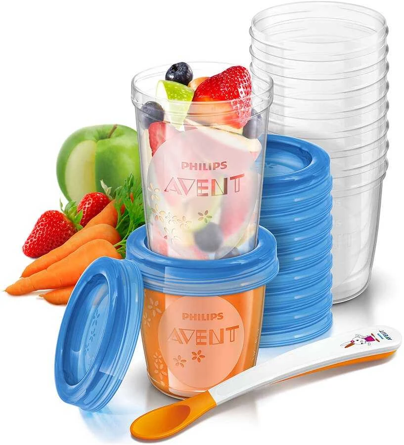 Philips Baby Food Storage Cups Avent SCF721/20