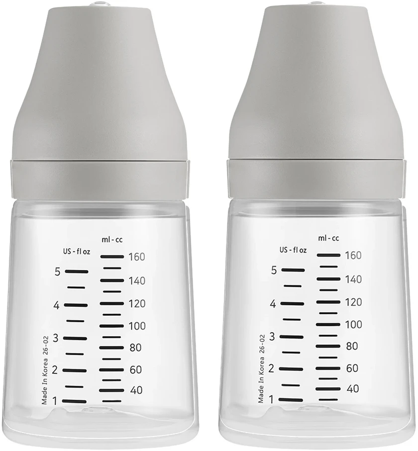 SPECTRA 2 VNT. PP BUTELIUKŲ RINKINYS, 160 ML, SU S DYDŽIO ŽINDUKU