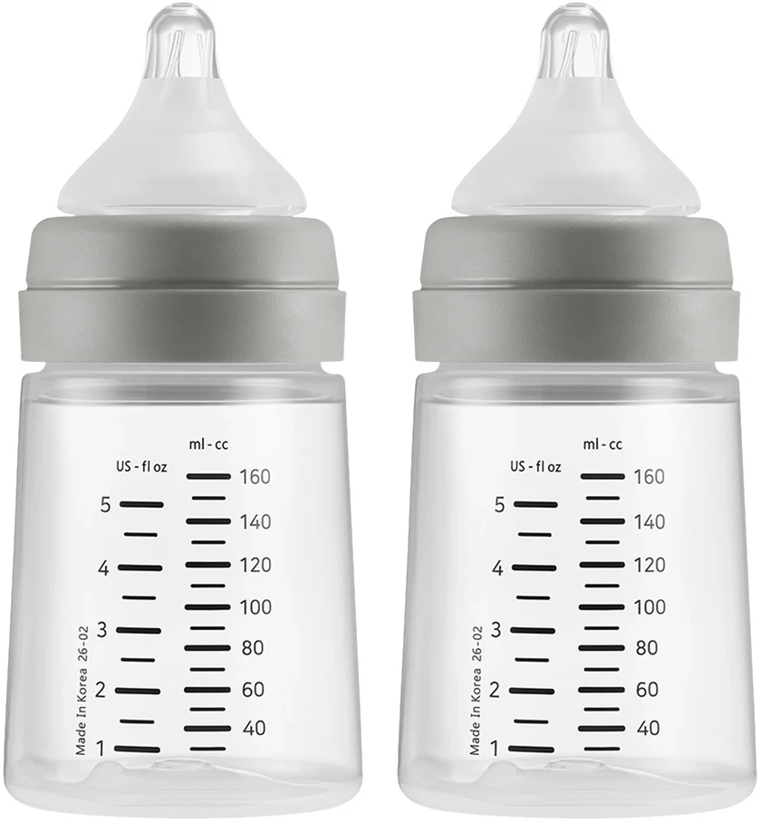 SPECTRA 2 VNT. PP BUTELIUKŲ RINKINYS, 160 ML, SU S DYDŽIO ŽINDUKU