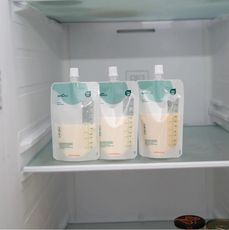 SPECTRA MAIŠELIAI PIENO SAUGOJIMUI, 30 VNT., 200 ML (BE JUNGTIES)