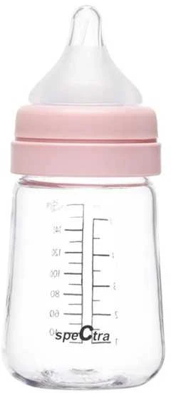 Spectra 160 ml buteliukas su rožiniu žiedu