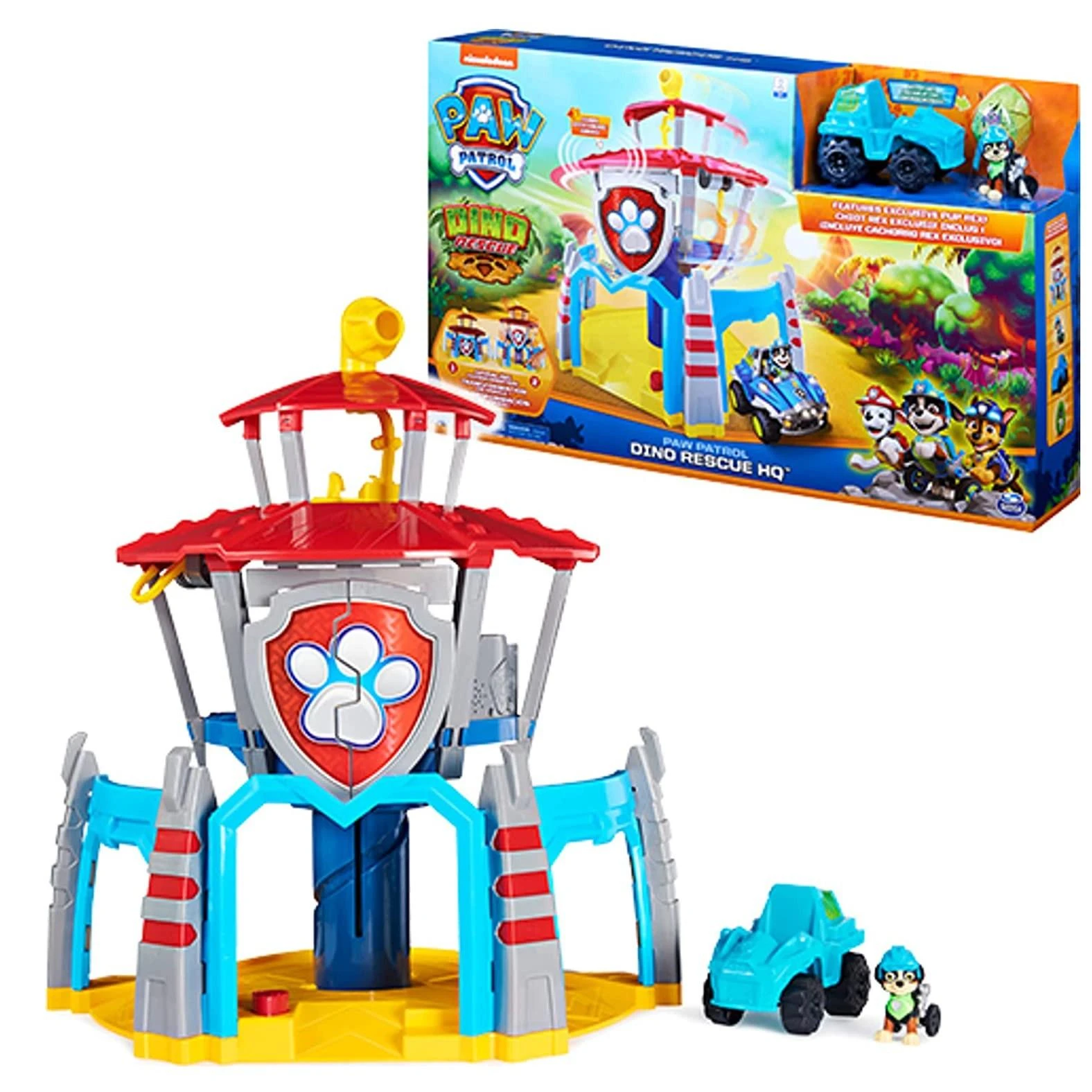 Spin Master PAW PATROL BŪSTINĖ DINO SU GARSO EFEKTAIS IR PRIEDAIS