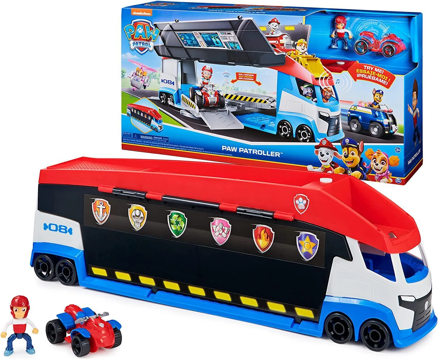 Spin Master PAW PATROL transporto priemonė Paw Patroller V2.0, 6060442