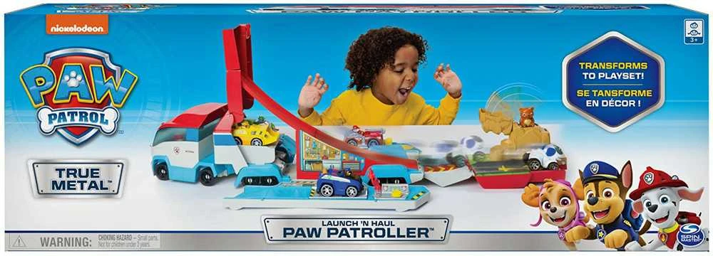 Spin Master PAW PATROL TRANSFORMUOJAMAS VILKIKAS LAUNCH AND HAULE