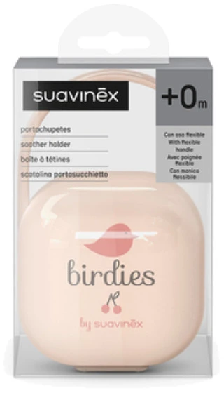 SUAVINEX ČIULPTUKO DĖŽUTĖ, BIRDIES Rožinis