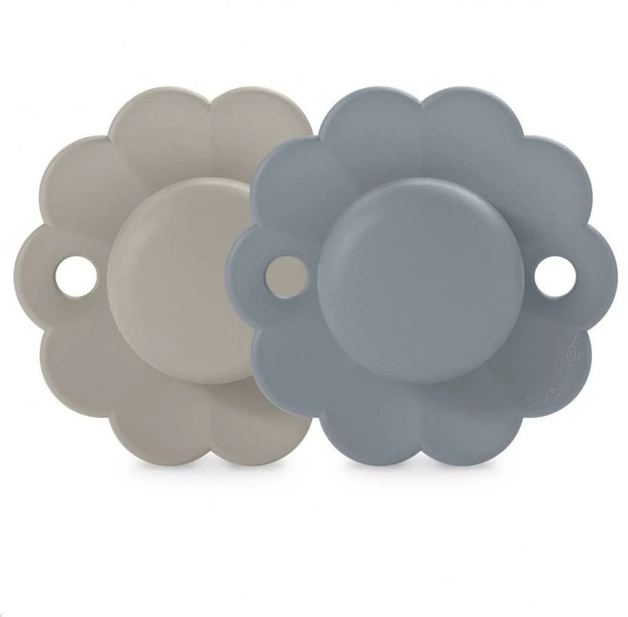 SUAVINEX FIZIOLOGINIS ČIULPTUKAS SX PRO WONDER, 6-18 MĖN., GRAY CLOUDS/SPRING LAKE, 2 VNT.