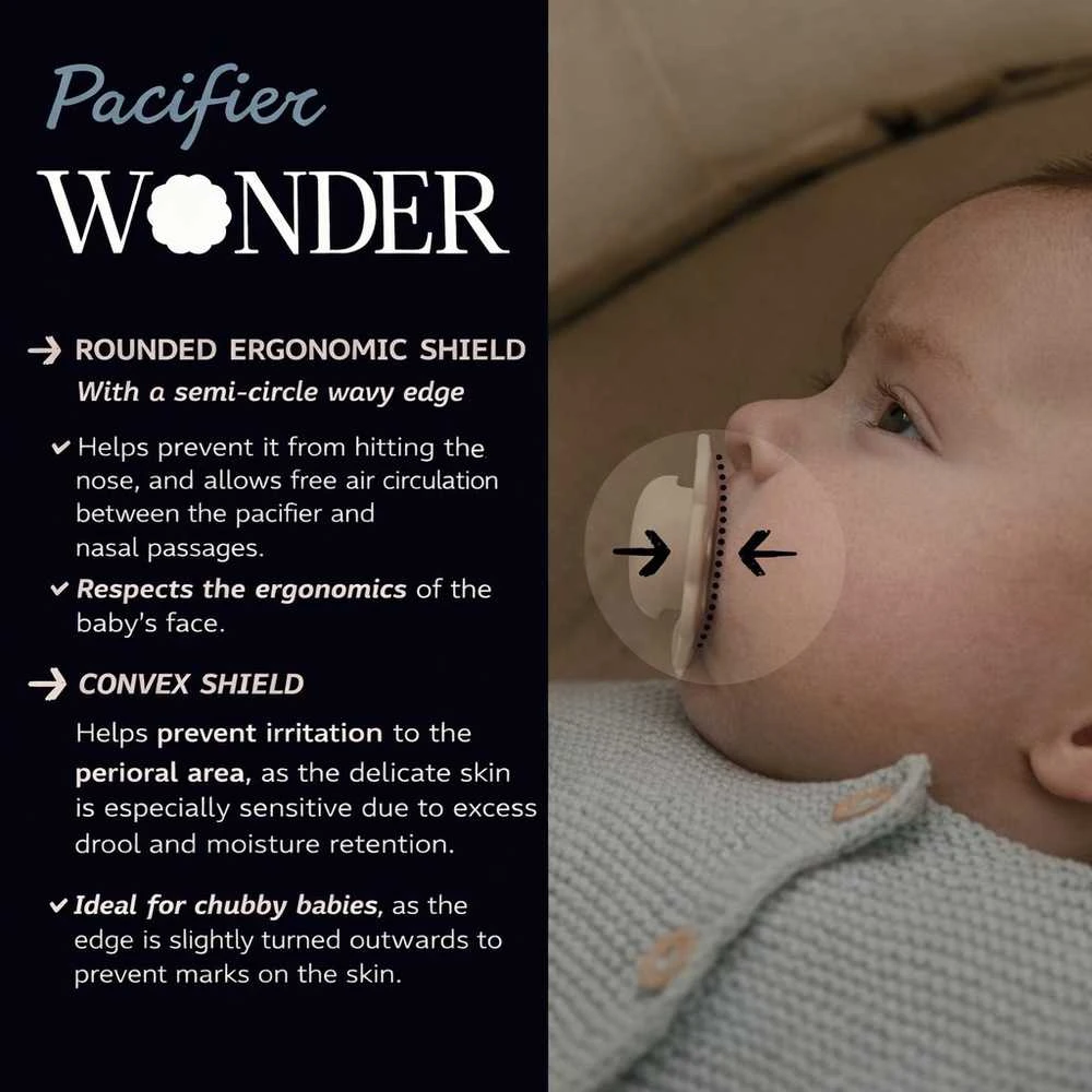 SUAVINEX FIZIOLOGINIS ČIULPTUKAS SX PRO WONDER, 0-6 MĖN., SPRING LAKE/ILLUSION Mėlynas, 2 VNT