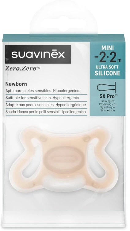 Suavinex Zero Physio čiulptukas 0-2 m