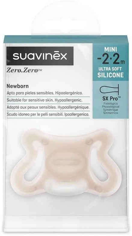 Suavinex Zero Zero čiulptukas naujagimiams -2-2 mėn.