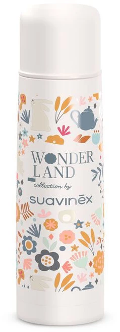 Suavinex SUIVINEX NERŪDIJANČIO PLIENO TERMO GERTUVĖ, 500 ML – WONDERLAND BEIGE