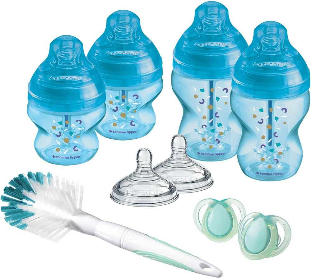 TOMMEE TIPPEE ADVANCED ANTI-COLIC MAITINIMO PRADŽIOS RINKINYS, Mėlynas
