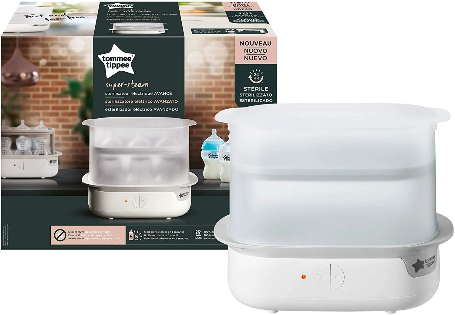TOMMEE TIPPEE elektrinis sterilizatorius, 42323661
