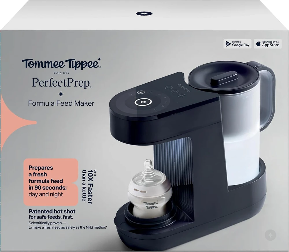 TOMMEE TIPPEE pieno mišinukų ruošimo aparatas DAY and NIGHT V2, Juodas, 426774
