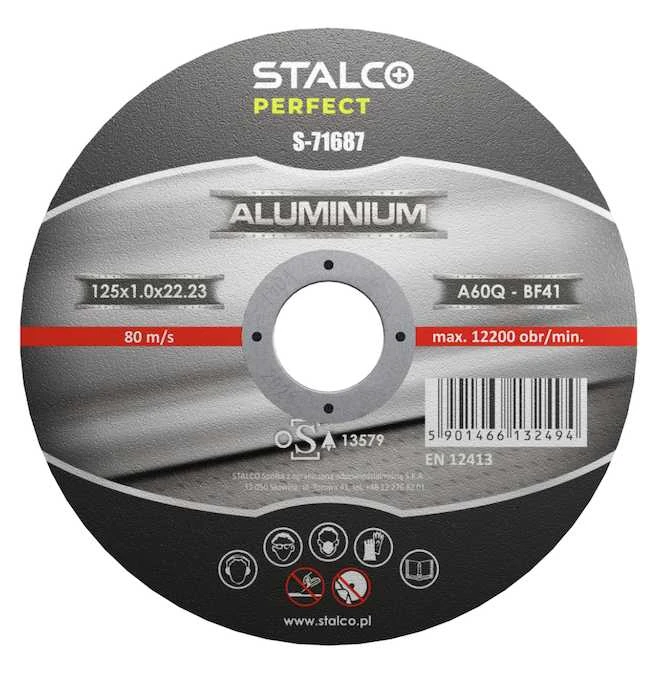 Aliuminio pjovimo diskas STALCO PERFECT 125x1,0mm