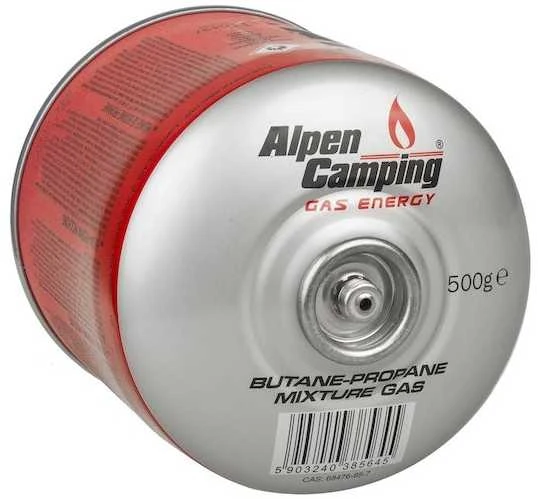 Alpen Camping Turistinis dujų balionas ALPENCAMPING 500g.