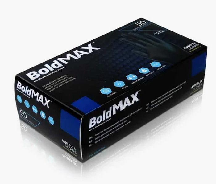 Aurelia Nitrilinės pirštinės BOLD MAX, M dydis
