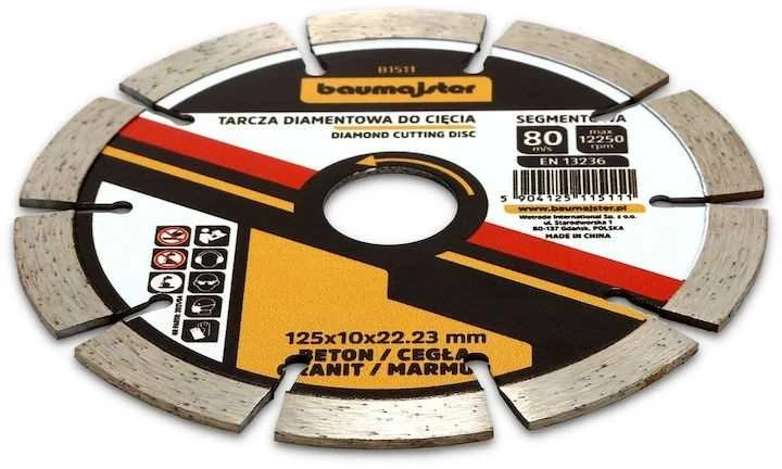 Baumajster deimantinis diskas 125x2mm