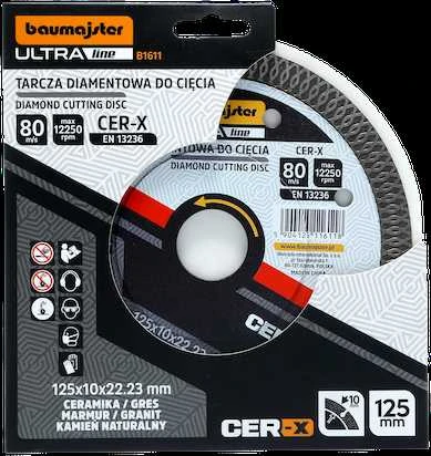 Baumajster Deimantinis diskas keramikai 125x10mm