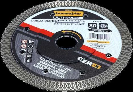 Baumajster Deimantinis diskas keramikai 125x10mm