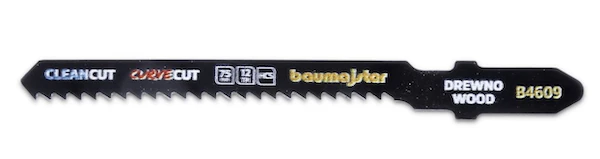 Baumajster Siaurapjūkliai medžiui 75mm, 12TPI, 2vnt.