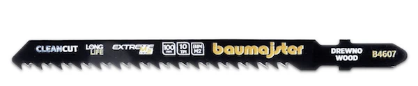 Baumajster Siaurapjūkliai medžiui BiM M2 100mm, 10TPI, 2vnt.