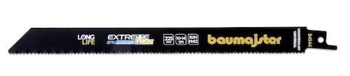 Baumajster Universalus tiesinis pjūklelis 225mm 10-14TPI BiM
