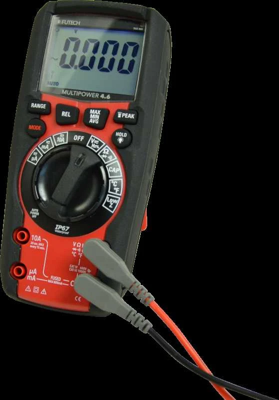 Futech Multimetras Multipower 4.6