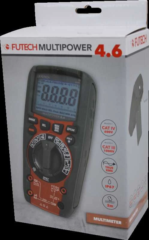 Futech Multimetras Multipower 4.6