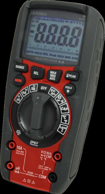 Futech Multimetras Multipower 4.6
